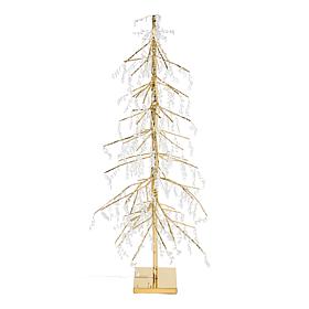 "As Is" august & leo LED Acrylic 4' Crystal Tree