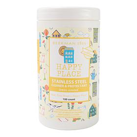"As Is" Beekman 1802 Happy Place 100-count Stainless Steel Cleaning...