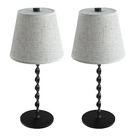 "As Is" Bell + Howell Rechargeable Twist Lamp with Touch Control - ...