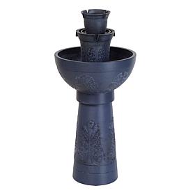 "As Is" Belmont Garden Aurel Cordless Modular Fountain w/Bird Feeder