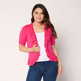 "As Is" C Wonder Ruffle Cardigan