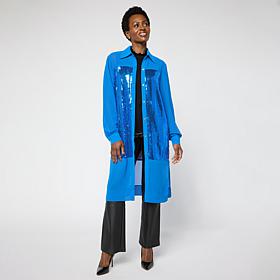 "As Is" C Wonder Sequin Mix Tunic