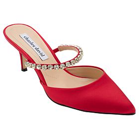 "As Is" Charles by Charles David Adelynn Pointed Slip-On Mule Pumps