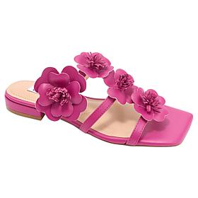 "As Is" Charles David Caralynn Floral Slide Sandal
