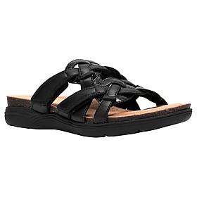 "As Is" Clarks Collection April Rae Adjustable Slide Sandal