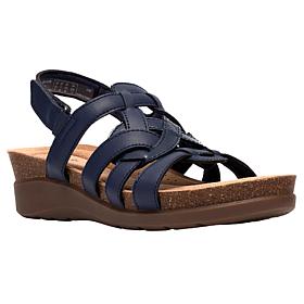 "As Is" Clarks Collection Calenne Gracie Wedge Sandal