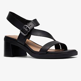 "As Is" Clarks Collection Jaylan Sol Block Heel Sandal
