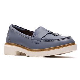 "As Is" Clarks Collection Westlynn Bella Leather Loafer
