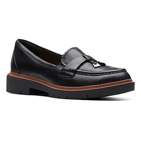 "As Is" Clarks Collection Westlynn Bella Leather Loafer