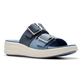 "As Is" CLOUDSTEPPERS™ by Clarks Drift Buckle Slide Sandal