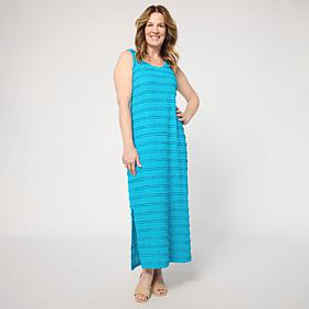 "As Is" Colleen Lopez Ruffle Fabric Tank Dress