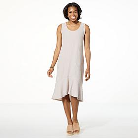 "As Is" Colleen Lopez Textured Tank Dress