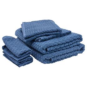 "As Is" Concierge Collection 100% Turkish Cotton 6-piece Towel Set