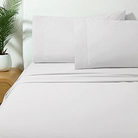 "As Is" Concierge Collection 4-piece Cotton Coastal Sheet Set 