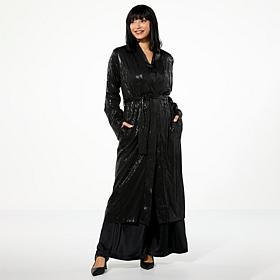 "As Is" Curations x Debbie Denmon Sequin Opera Coat