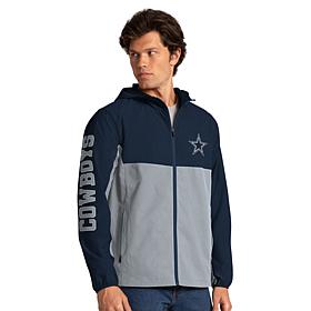 "As Is" Dallas Cowboys Officially Licensed NFL Lightweight Zip Hood...