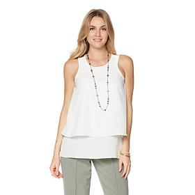 "As Is" DG2 by Diane Gilman Mixed-Media Easy Tank - Basic