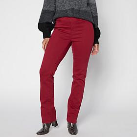 As Is DG2 by Diane Gilman Virtual Stretch Denim Straight-Leg Jean
