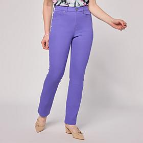 "As Is" DG2 by Diane Gilman Virtual Stretch Denim Straight-Leg Jean