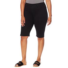 "As Is" DG2 by Diane Gilman Virtual Stretch Pull-On Bermuda Short -...