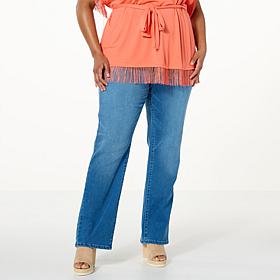 "As Is" DG2 by Diane Gilman Virtual Stretch Straight-Leg Jean 