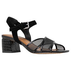 "As Is" Donald Pliner Joel Mesh Quarter-Strap Dress Sandal