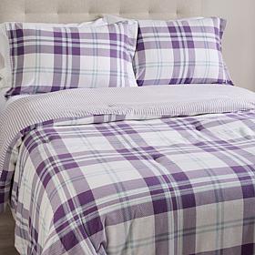 "As Is" Emryn House Flannel Comforter Set