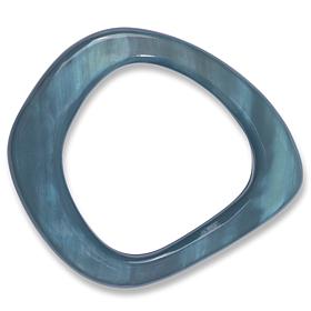 "As Is" Faire Collection Cora Chunky Horn Bangle Bracelet