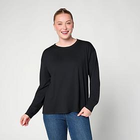 "As Is" G by Giuliana Cotton Jersey Top