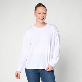 "As Is" G by Giuliana Cotton Jersey Top