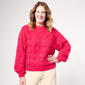 "As Is" G by Giuliana Full Fashion Solid Sweater