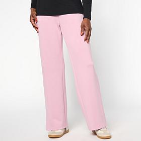 "As Is" G by Giuliana Marshmallow Knit Wide-Leg Pull-On Pant