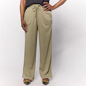 "As Is" G by Giuliana Tencel Wide Leg Pant