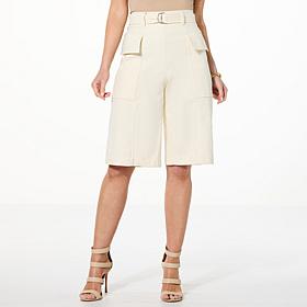 "As Is" GREY by Jhoan Sebastian Belted Bermuda Short