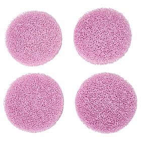 "As Is" Happy Place 4-pack Fragranced Round Silicone Scrubbers