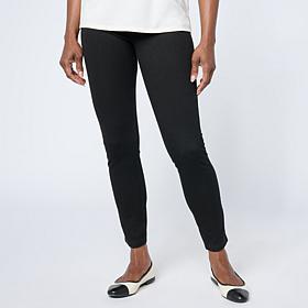 "As Is" Hue Classic Stretch Denim Legging
