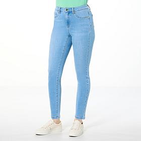 "As Is" IMAN Global Chic Perfect Fit 360 Slim-Leg Ankle Jean