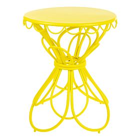 "As Is" Improvements 21" Scalloped Iron Table