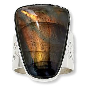 "As Is" Jay King Sterling Silver Labradorite Ring