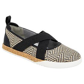 "As Is" JBU by Jambu Elm Raffia Casual Mary Jane Shoe