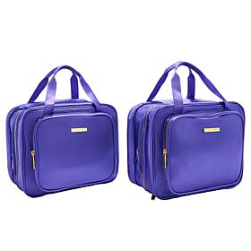 "As Is" Joy Clean & Chic Buy One, Get One New Expandable Toiletry C...