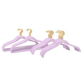"As Is" Joy CleanBoss 60-piece Antimicrobial Hanger Set - Brass
