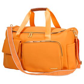 "As Is" Joy CleanBoss World Traveler 15 Pocket Jumbo Weekender Bag 