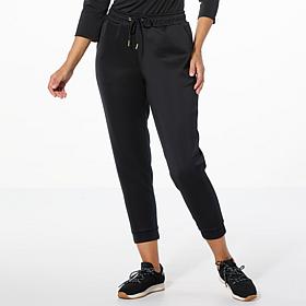 "As Is" Joy Collection Luxe Performance Scuba Stretch Chic Jogger