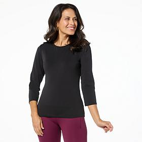 "As Is" Joy Collection Luxe Performance Ultra Smooth Crew Neck Top