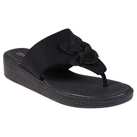 "As Is" LifeStride with Bzees Technology Flower Sandals - Bloom