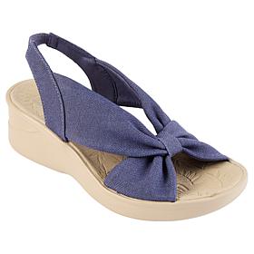 "As Is" LifeStride with Bzees Technology Washable Wedge Sandals - S...