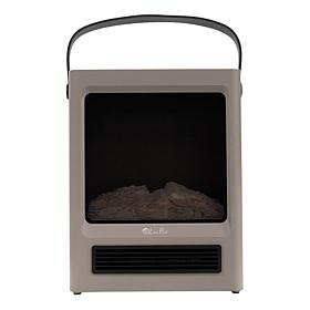 "As Is" LivePure 15" 1500W Crackle & Glow Heater and Fan