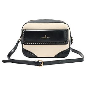 "As Is" London Fog Canvas Everyday Lightweight Crossbody Bag 