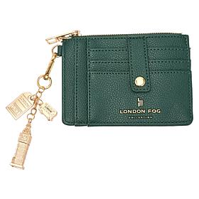 "As Is" London Fog Winslow Mini Wallet with Charms